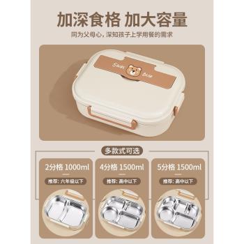 上班族便當餐盒微波爐加熱不銹鋼