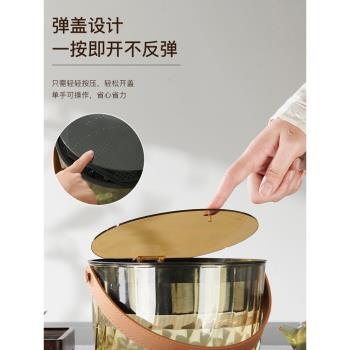 茶水桶垃圾桶二合一幹濕分離帶過濾家用廢水桶茶桶茶渣桶儲水桶