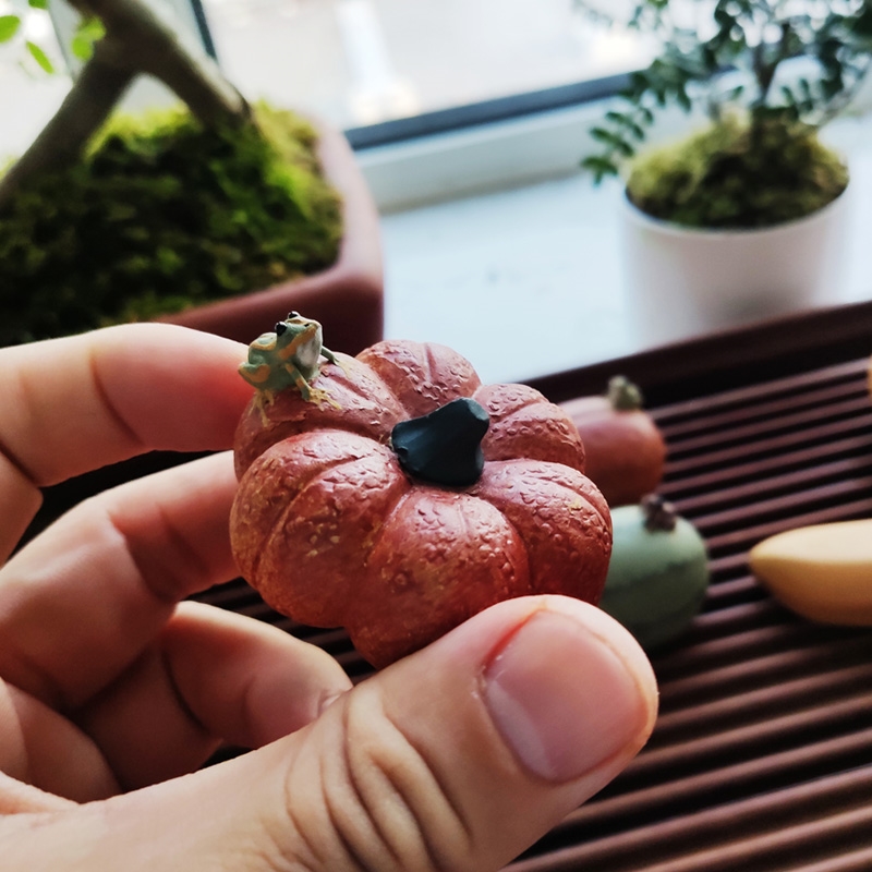 爆款噴水茶寵紫砂茶寵擺件精品可養創意手工小茶寵紫砂茶玩|茶寵擺飾