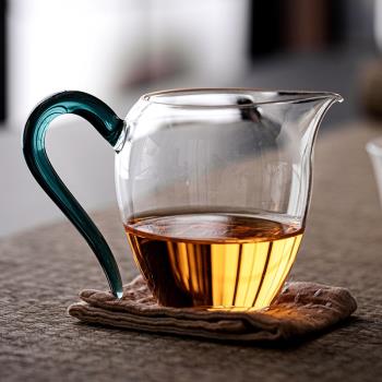 草堂高硼矽玻璃單個耐熱公道杯