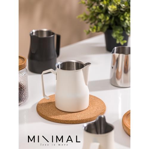 拉花缸咖啡拉花杯304不銹鋼咖啡器具拉花神器帶刻度尖嘴打奶泡杯