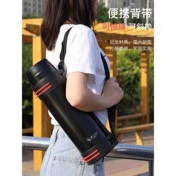 304不銹鋼超大容量保溫壺戶外便攜車載熱水壺保溫杯家用暖水瓶5升