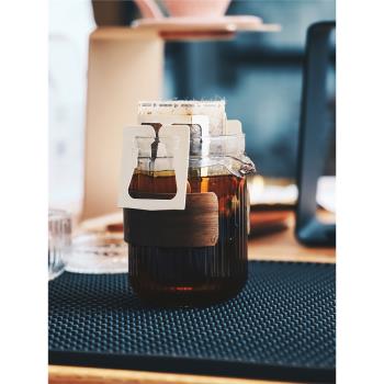 辦公室掛耳專用玻璃咖啡杯組合套裝 可外出攜帶手沖咖啡品鑒杯子
