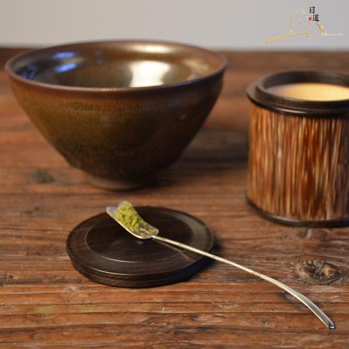 仿宋純銀茶勺香勺茶杓宋代茶匙點茶中勺茶粉銀勺抹茶茶具|茶匙|ETMall