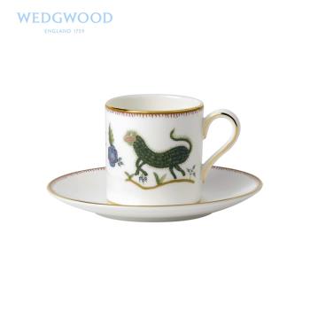 WEDGWOOD威基伍德神話瑞獸特濃杯碟組骨瓷杯碟歐式咖啡杯下午家用