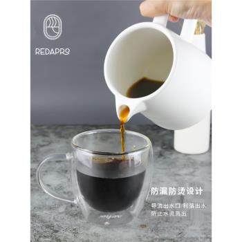 手沖陶瓷咖啡濾杯套裝螺旋紋咖啡壺滴濾式咖啡器具防漏防燙V60