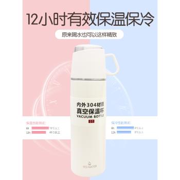 北歐風不銹鋼簡約便攜高檔小茶杯