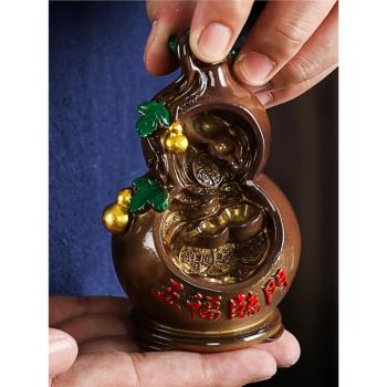 茶寵物擺件變色五福臨門茶寵擺件精品 可養福祿招財擺件葫蘆茶寵