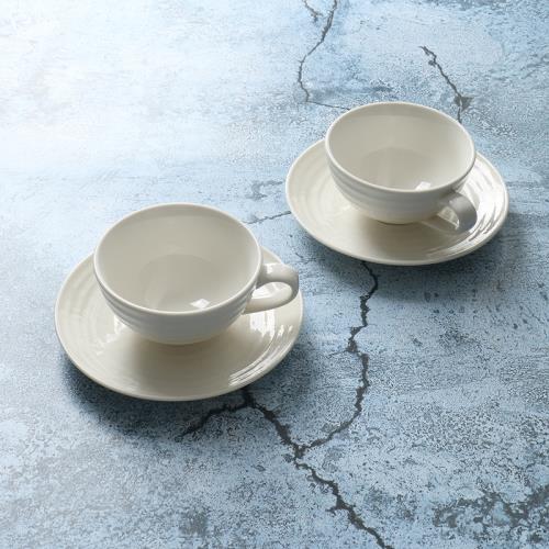 某牌孤品】造型好看的高級感咖啡杯碟【高端新骨瓷】歐式下午茶具