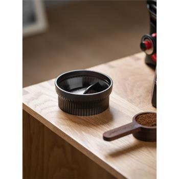 CAFEDE KONA摩卡壺布粉器接粉環單閥雙閥填粉防撒接粉器咖啡器具