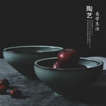 加厚陶瓷大碗深碗家用大號湯碗創意麵碗日式復古碗和風餐廳商用