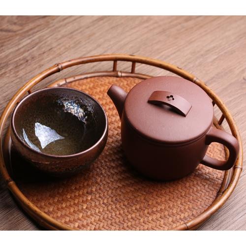 李振貴葵星空建盞主人杯天目茶盞名家全手工曜變高端茶器茶杯茶具|建盞