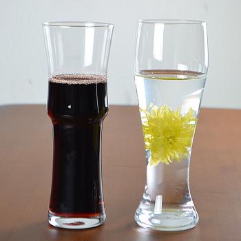 德國精釀啤酒杯抖音超大容量扎啤杯500ml玻璃杯子創意家用喝水6只