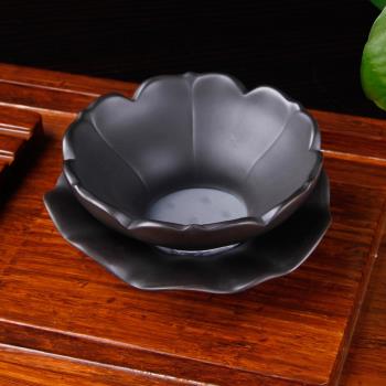 茗客茶漏茶濾宜興黑泥紫砂網布茶葉濾網功夫耐熱加厚過濾器