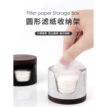 AIRFLOW/氣流意式咖啡機圓形濾紙收納架 丸型濾紙U口防塵收納底座