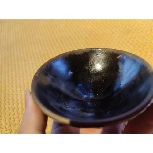 古器物包老到南宋正宗水吉建窯黑釉兔毫盞茶道大師級主人茶碗盞|茶道/零