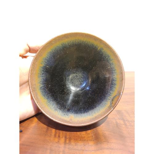 古器物包老到南宋正宗水吉建窯黑釉兔毫盞茶道大師級主人茶碗盞|茶道/零