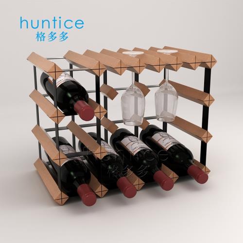 格多多創意紅酒杯掛架子倒掛家用高腳杯架懸掛吧臺酒架木質置物架