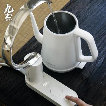 九土新月上水器家用煮茶泡茶自動抽水純凈飲水桶裝吸水電動加水器