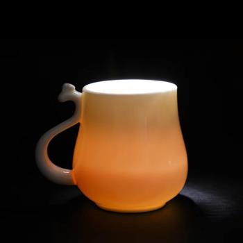 邢窯博物館 邢窯白瓷 白瓷 辦公杯 茶杯 透影白瓷 禮盒 送禮佳品