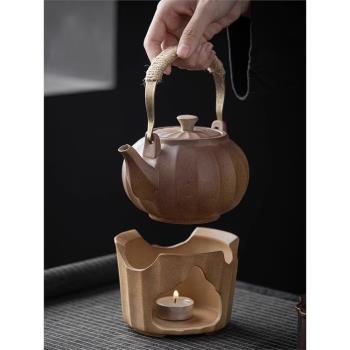 陶瓷溫酒壺家用燙酒黃酒溫酒器白酒老式中式套裝加熱花雕煮酒神器