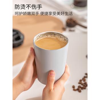 保溫杯女士高顏值隨行咖啡杯304不銹鋼便攜學生水杯子早餐杯飲料