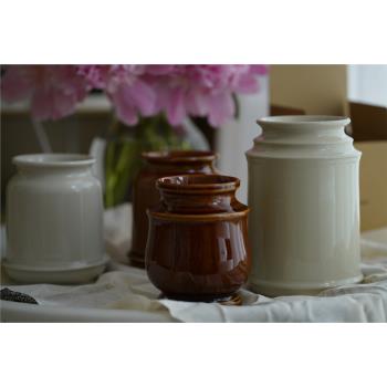 日本制博主同款小眾Ceramic Japan廚房收納陶瓷罐筷子叉勺餐具