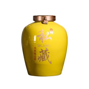 景德鎮加厚陶瓷泡酒壇子10斤20斤30斤50斤釀酒密封罐家用仿古窖藏