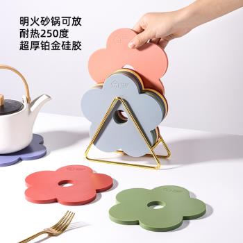 矽膠廚房北歐耐高溫隔熱墊