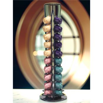 Nespress小膠囊儲放金屬架咖啡