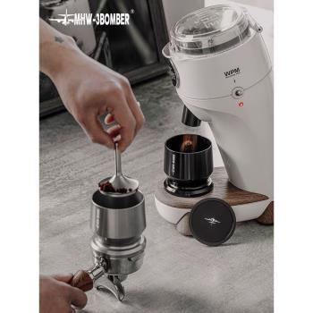 mhw-3bomber轟炸機接粉器58mm 磨豆機接粉杯 手沖意式咖啡落粉器