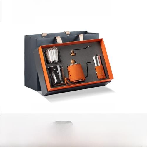 帝國（Diguo）星晴手沖咖啡壺套裝家用手磨煮咖啡機手沖磨豆機滴