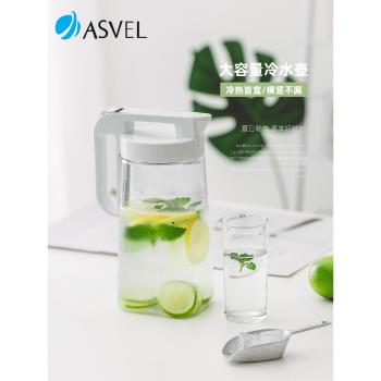 ASVEL日本塑料耐熱耐高溫冷水壺