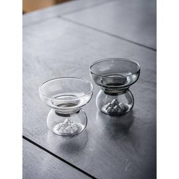 觀山玻璃茶漏茶濾過濾網茶水分離器茶葉過濾器泡茶濾網器茶具配件