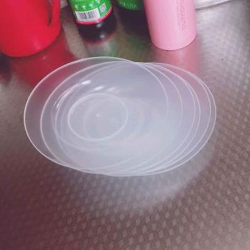 塑膠圓形日式微波爐加熱蓋子兩用小碟子透明蓋冰箱碗蓋菜罩保鮮蓋