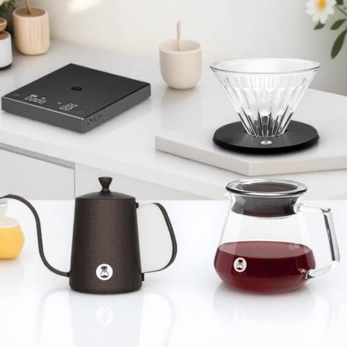 泰摩手沖咖啡套裝禮盒濾杯手沖咖啡壺套裝手搖磨豆機咖啡器具套裝