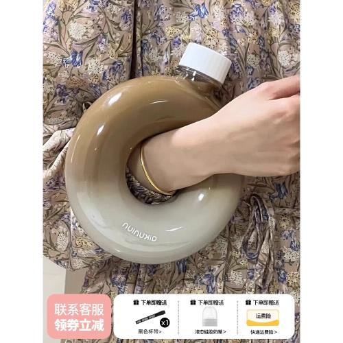 aikunlun鯤侖QQ壺兒童學生女運動杯子母嬰耐高溫水杯夏季奶嘴水壺