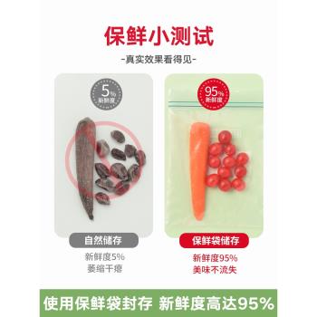 保鮮袋冰箱密封袋食品級家用自封袋子塑封袋冷凍分裝封口袋