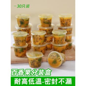 檸檬百香果食品級冷凍便攜分裝盒