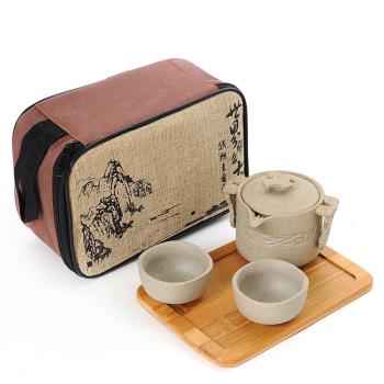 陶瓷車載便攜包旅行功夫茶具戶外