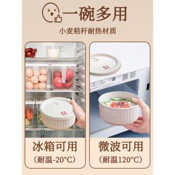飯盒微波爐加熱上班族輕食便當盒可微波便攜帶飯餐盒套裝兒童碗