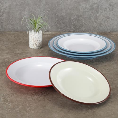 密胺盤子創意飛碟盤草帽盤意面盤沙拉盤菜盤湯盤子西餐廳餐具商用