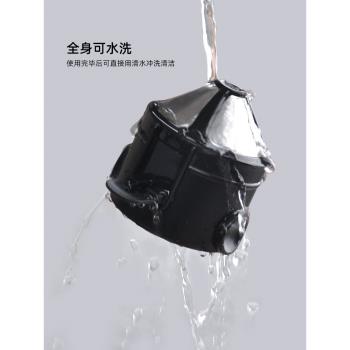 掛耳折疊不銹鋼雙層茶濾手沖咖啡