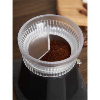 咖啡布粉器摩卡壺布粉器單閥雙閥通用咖啡配件防飛粉不撒粉填粉器