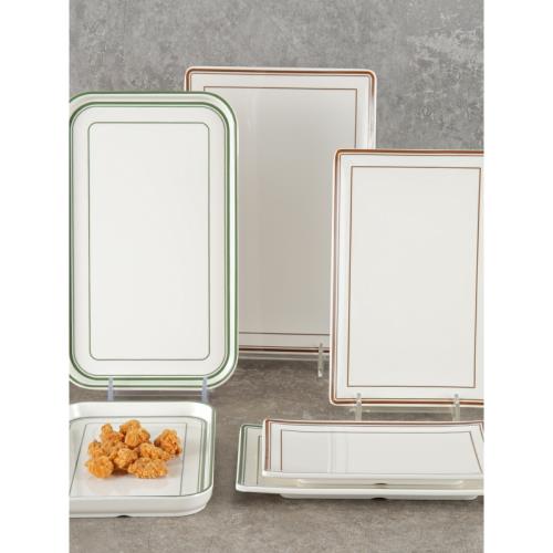 密胺長方形盤子仿瓷塑料酒店餐廳菜盤火鍋燒烤店盤子壽司碟子商用