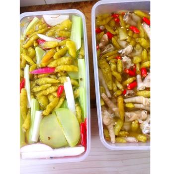 江盛冰箱保鮮盒收納盒塑膠食品密封盒果蔬長方形廚房面條盒泡菜盒