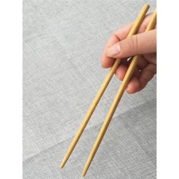 家用無漆無蠟天然竹筷子防黴防滑耐高溫筷子餐廳酒店商用火鍋筷子
