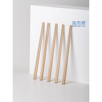 稻穀殼筷家用筷子四方長筷加長火鍋抗菌防黴防滑高檔家宴稻殼餐具