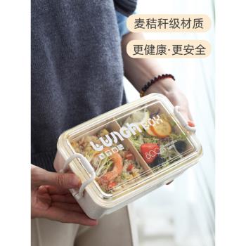 微波加熱學生單層移動隔斷便當盒