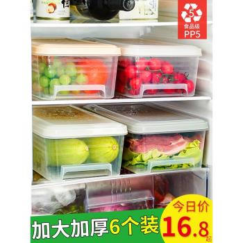 冰箱收納盒食物保鮮盒廚房食品餃子雞蛋冷凍盒家用保鮮專用儲物盒